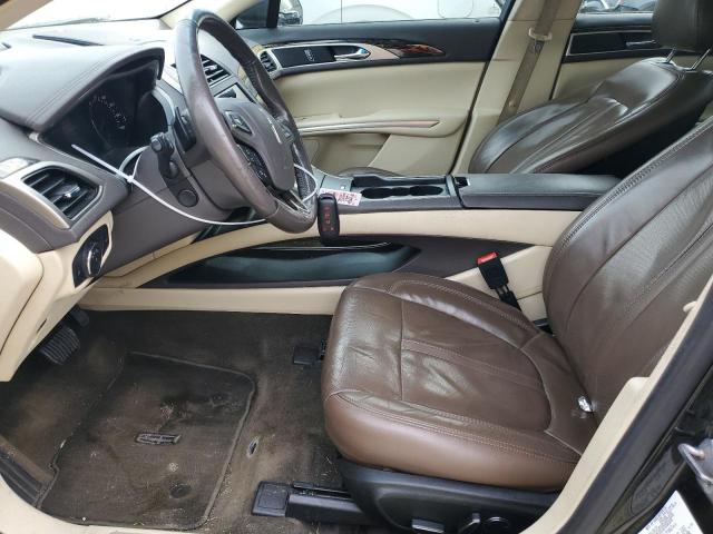 3LN6L2GK3DR817307 - 2013 LINCOLN MKZ BLACK photo 7