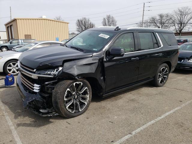 1GNSKTKL8NR364852 - 2022 CHEVROLET TAHOE K1500 HIGH COUNTRY BLACK photo 1