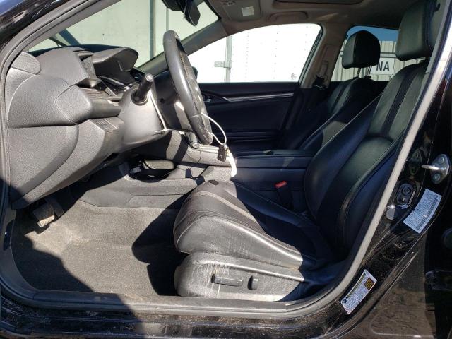 2HGFC1F71LH681802 - 2020 HONDA CIVIC EXL შავი ფოტო 7