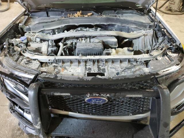 1FM5K8AB5LGC93173 - 2020 FORD EXPLORER POLICE INTERCEPTOR ნაცრისფერი ფოტო 11