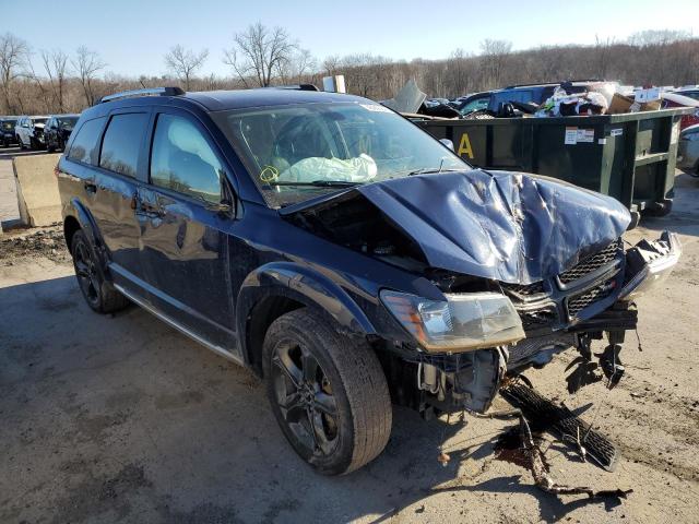 3C4PDDGG3JT387483 - 2018 DODGE JOURNEY CROSSROAD BLUE photo 4