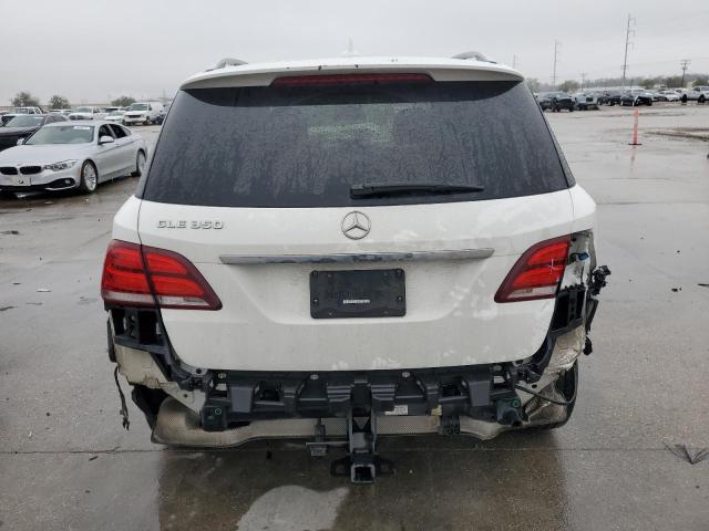 4JGDA5JB9JB077110 - 2018 MERCEDES-BENZ GLE 350 WHITE photo 6