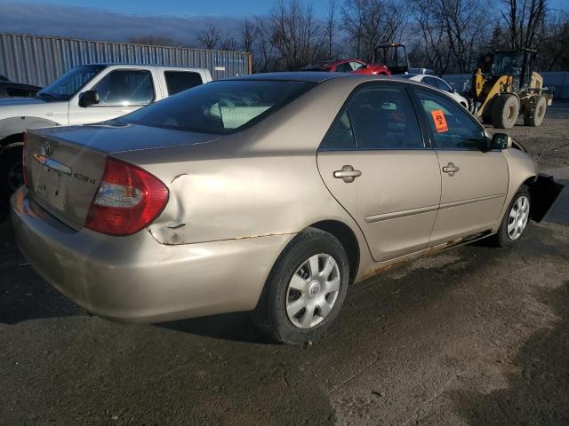 4T1BE32K03U121470 - 2003 TOYOTA CAMRY LE BEIGE photo 3