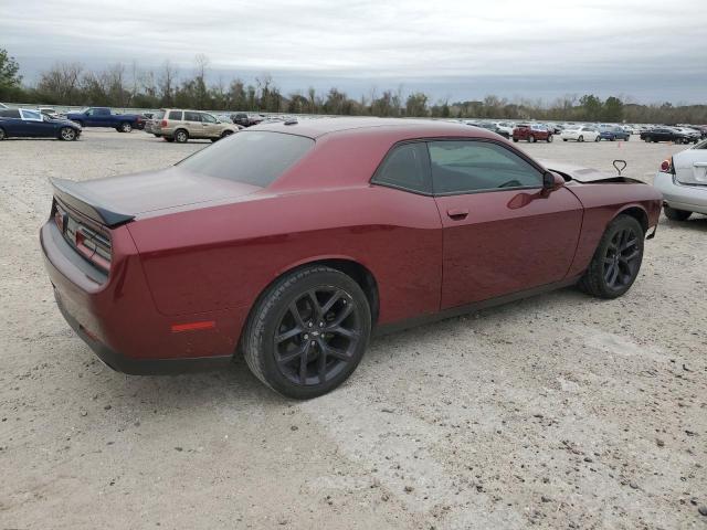 2C3CDZAG6MH560077 - 2021 DODGE CHALLENGER SXT MAROON photo 3