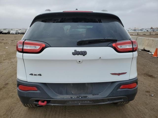 1C4PJMBB7GW326449 - 2016 JEEP CHEROKEE TRAILHAWK WHITE photo 6