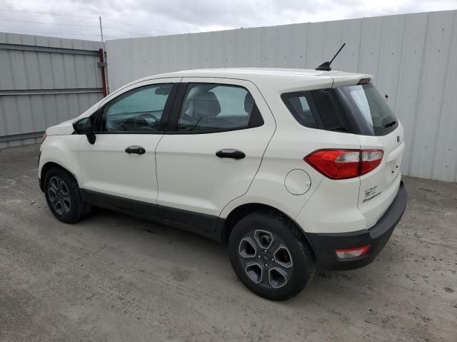 MAJ3S2FE5LC313429 - 2020 FORD ECOSPORT S WHITE photo 2