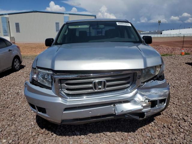 5FPYK1F23DB014985 - 2013 HONDA RIDGELINE RT SILVER photo 5