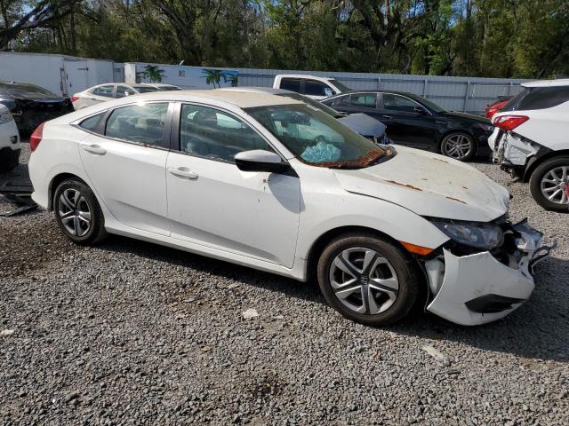 2HGFC2F52JH603224 - 2018 HONDA CIVIC LX WHITE photo 4