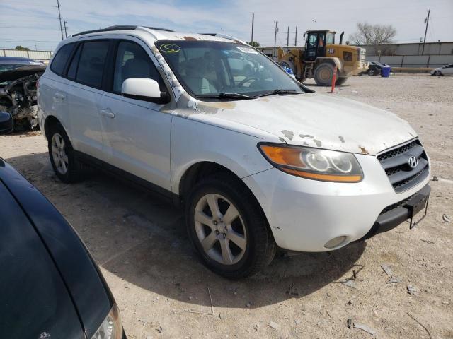 5NMSH13E09H229807 - 2009 HYUNDAI SANTA FE SE WHITE photo 4