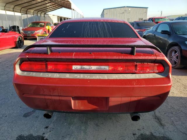 2B3CJ4DV1AH205882 - 2010 DODGE CHALLENGER SE RED photo 6