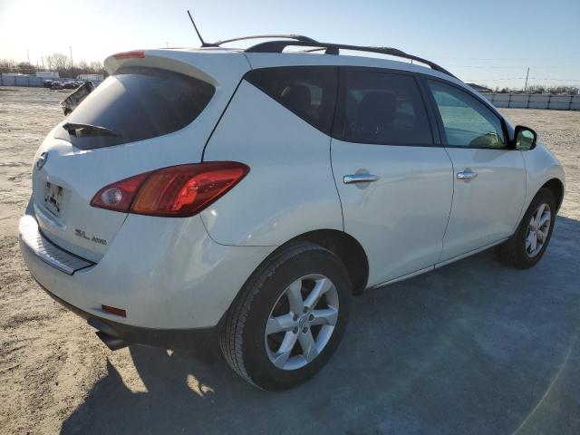 JN8AZ1MW8AW116791 - 2010 NISSAN MURANO S WHITE photo 3