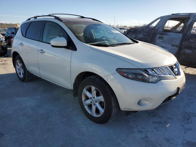 JN8AZ1MW8AW116791 - 2010 NISSAN MURANO S WHITE photo 4