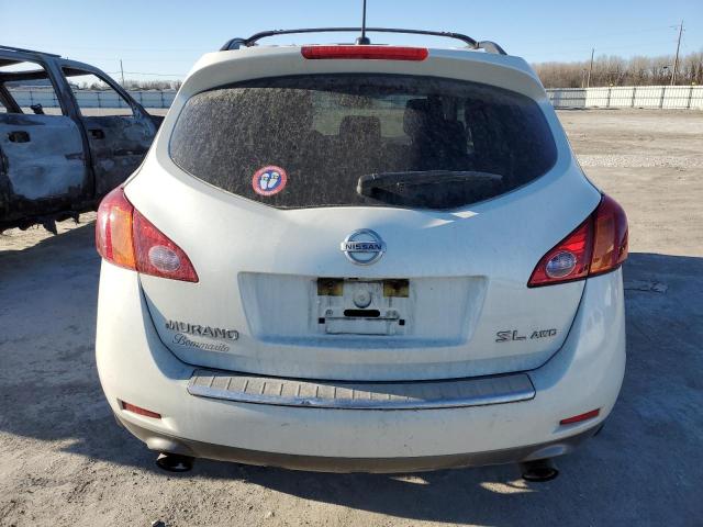 JN8AZ1MW8AW116791 - 2010 NISSAN MURANO S WHITE photo 6