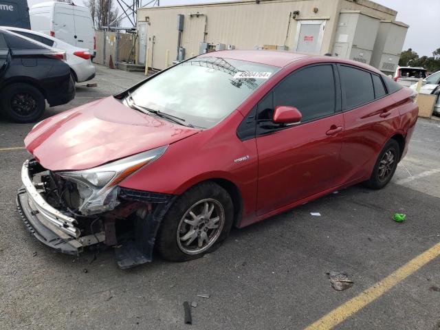 JTDKBRFU5H3053935 - 2017 TOYOTA PRIUS BURGUNDY photo 1