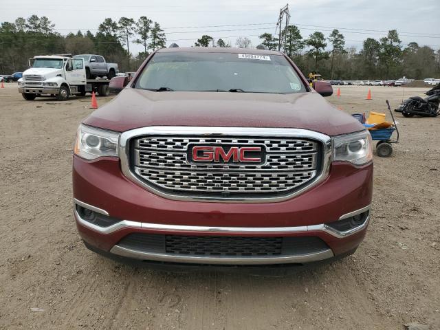 1GKKNPLSXHZ159393 - 2017 GMC ACADIA DENALI MAROON photo 5