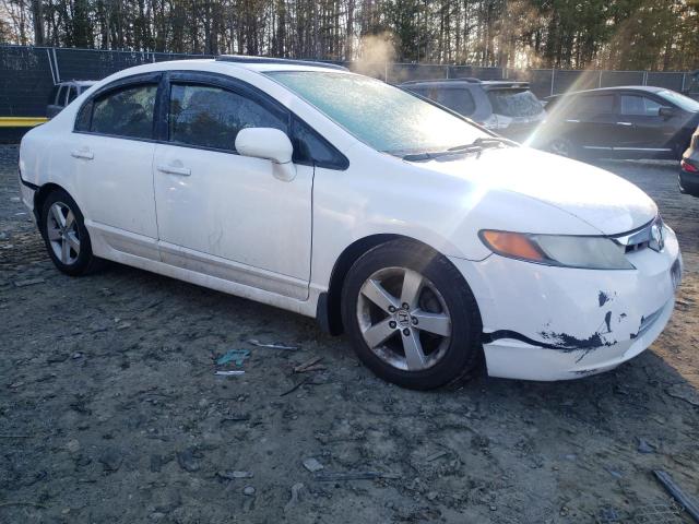 1HGFA16827L071415 - 2007 HONDA CIVIC EX WHITE photo 4