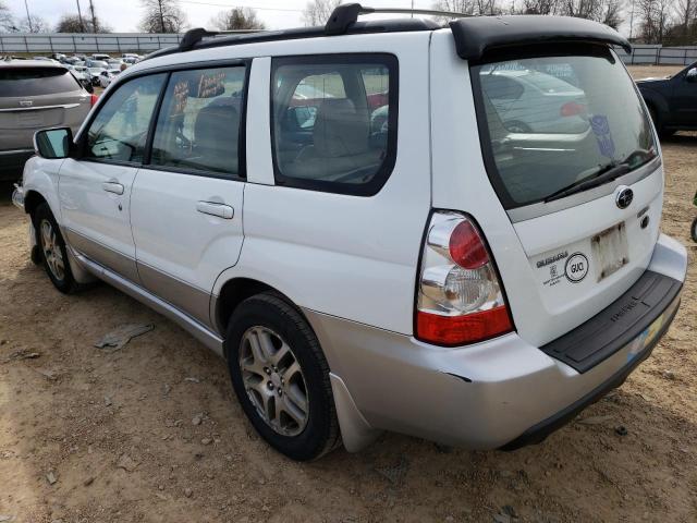 JF1SG67606H735580 - 2006 SUBARU FORESTER 2.5X LL BEAN WHITE photo 2