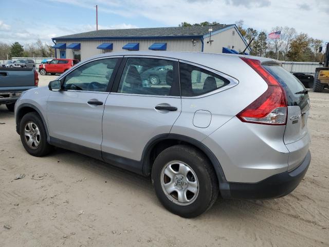 3CZRM3H34EG702265 - 2014 HONDA CR-V LX SILVER photo 2