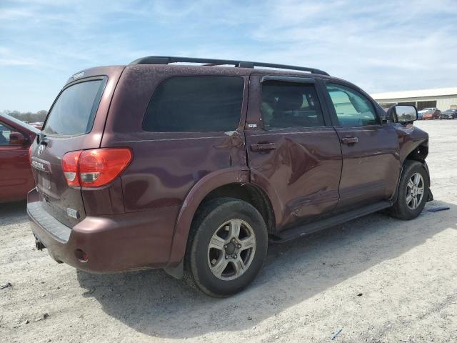 5TDZY64A98S013019 - 2008 TOYOTA SEQUOIA sr SR5 BROWN photo 3