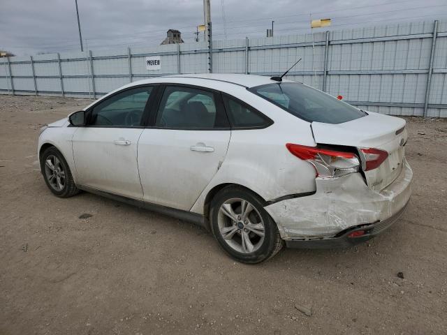 1FADP3F27EL437707 - 2014 FORD FOCUS SE WHITE photo 2