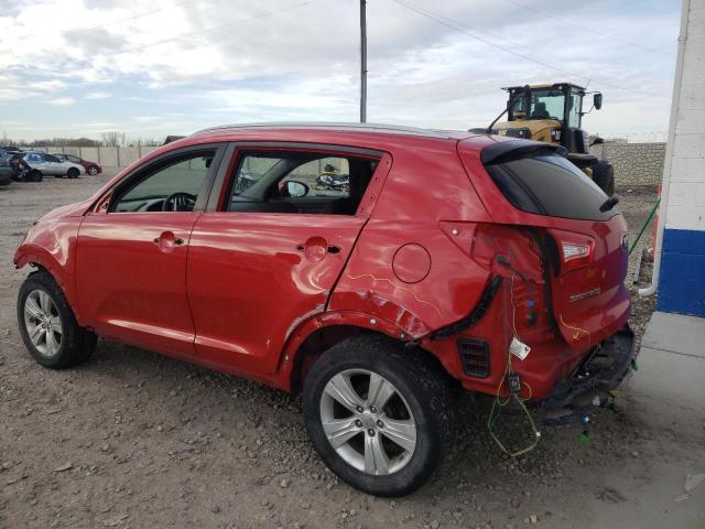 KNDPBCA21D7458962 - 2013 KIA SPORTAGE LX RED photo 2