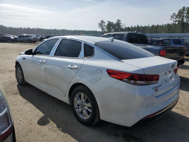 KNAGT4L37J5216416 - 2018 KIA OPTIMA LX WHITE photo 2