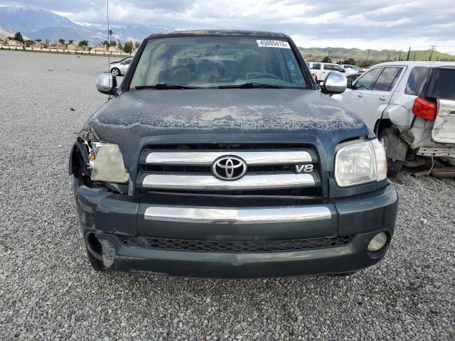 5TBET34136S549238 - 2006 TOYOTA TUNDRA DOUBLE CAB SR5 GREEN photo 5