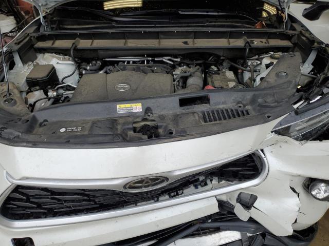 5TDGZRAH1MS526038 - 2021 TOYOTA HIGHLANDER XLE 白色 照片 12