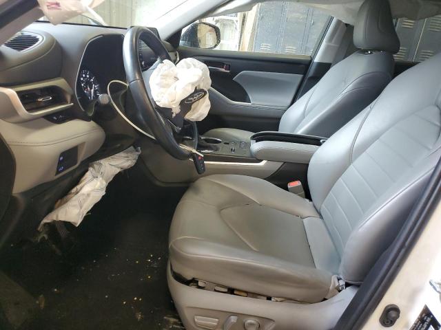5TDGZRAH1MS526038 - 2021 TOYOTA HIGHLANDER XLE 白色 照片 7