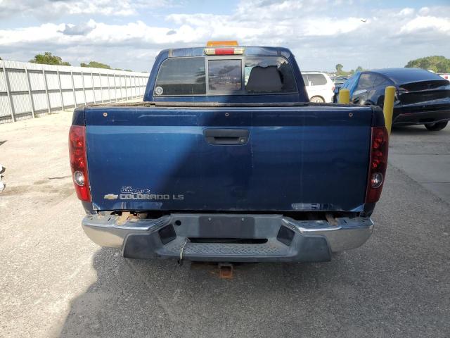 1GCDT136448204533 - 2004 CHEVROLET COLORADO BLUE photo 6