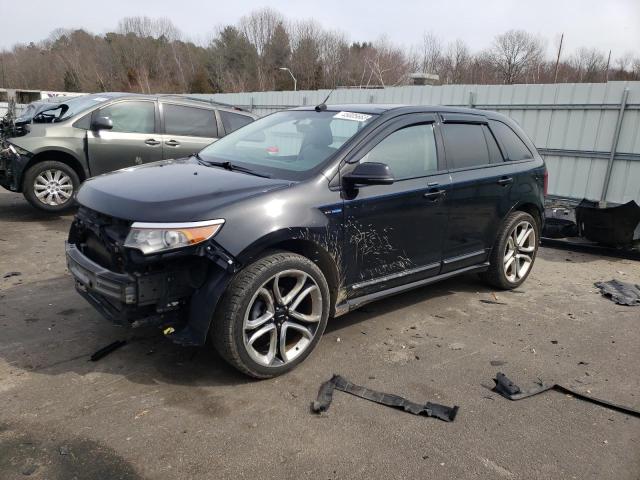 2FMDK4AK0CBA86086 - 2012 FORD EDGE SPORT BLACK photo 1