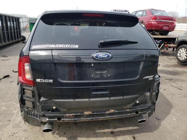 2FMDK4AK0CBA86086 - 2012 FORD EDGE SPORT BLACK photo 6