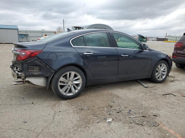 2G4GN5EX3E9324510 - 2014 BUICK REGAL PREMIUM BLUE photo 3