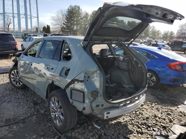 2T3C1RFV0NW185560 - 2022 TOYOTA RAV4 XLE PREMIUM GRAY photo 2