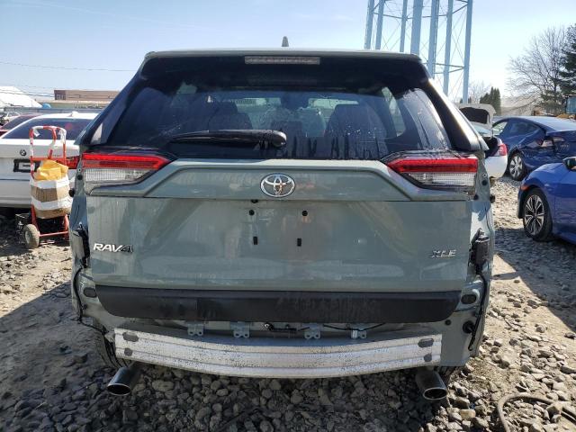 2T3C1RFV0NW185560 - 2022 TOYOTA RAV4 XLE PREMIUM GRAY photo 6