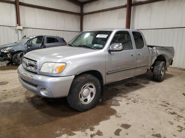5TBRT34106S474659 - 2006 TOYOTA TUNDRA ACCESS CAB SR5 SILVER photo 1