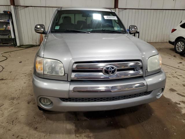 5TBRT34106S474659 - 2006 TOYOTA TUNDRA ACCESS CAB SR5 SILVER photo 5