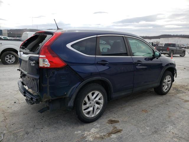 2HKRM4H79GH717420 - 2016 HONDA CR-V EXL BLUE photo 3