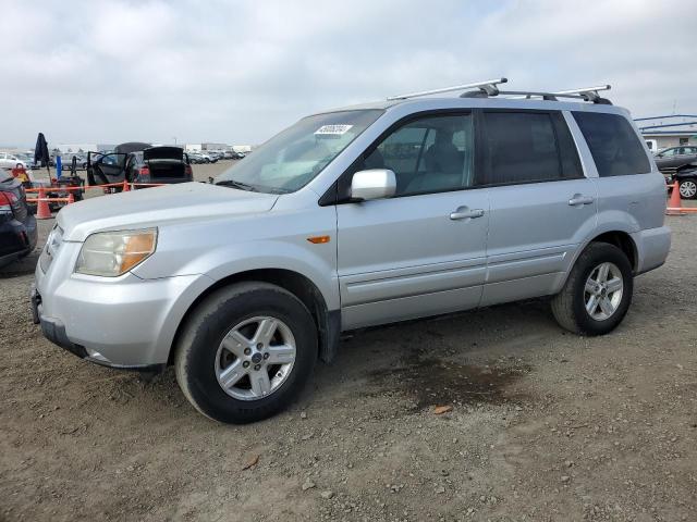 5FNYF28476B040218 - 2006 HONDA PILOT EX SILVER photo 1