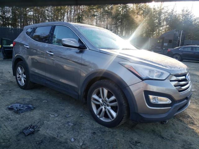 5XYZWDLA8DG099930 - 2013 HYUNDAI SANTA FE S GRAY photo 4