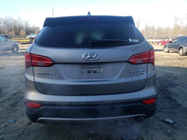 5XYZWDLA8DG099930 - 2013 HYUNDAI SANTA FE S GRAY photo 6