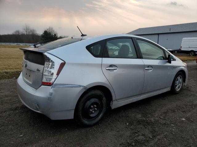 JTDKN3DU4B5318928 - 2011 TOYOTA PRIUS SILVER photo 3