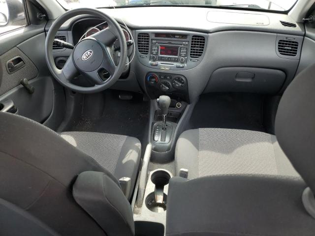 KNADH4A36A6677897 - 2010 KIA RIO LX WHITE photo 8