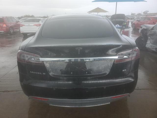 5YJSA1H18EFP56693 - 2014 TESLA MODEL S ლურჯი ფოტო 6