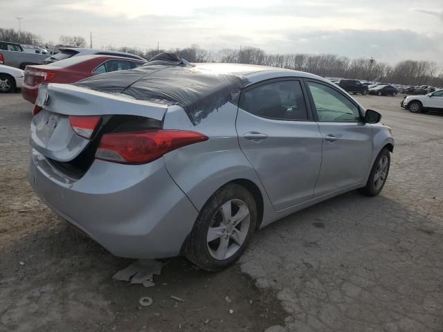 KMHDH4AE3DU607936 - 2013 HYUNDAI ELANTRA GLS SILVER photo 3