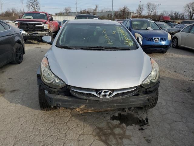 KMHDH4AE3DU607936 - 2013 HYUNDAI ELANTRA GLS SILVER photo 5