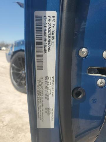 2C3CDZFJ5MH662457 - 2021 DODGE CHALLENGER R/T SCAT PACK BLUE photo 12