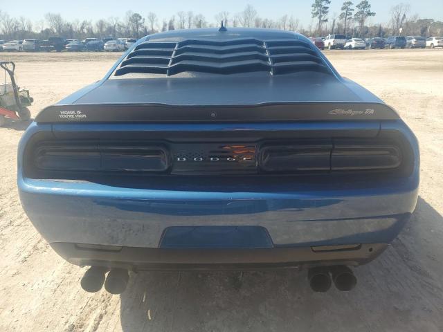 2C3CDZFJ5MH662457 - 2021 DODGE CHALLENGER R/T SCAT PACK BLUE photo 6