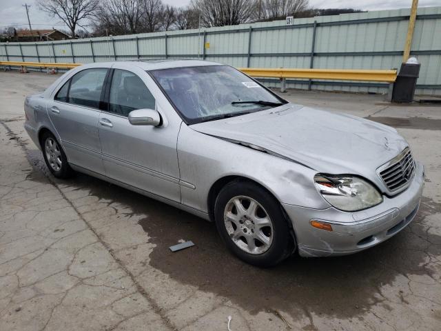 WDBNG70J71A153231 - 2001 MERCEDES-BENZ S 430 SILVER photo 4