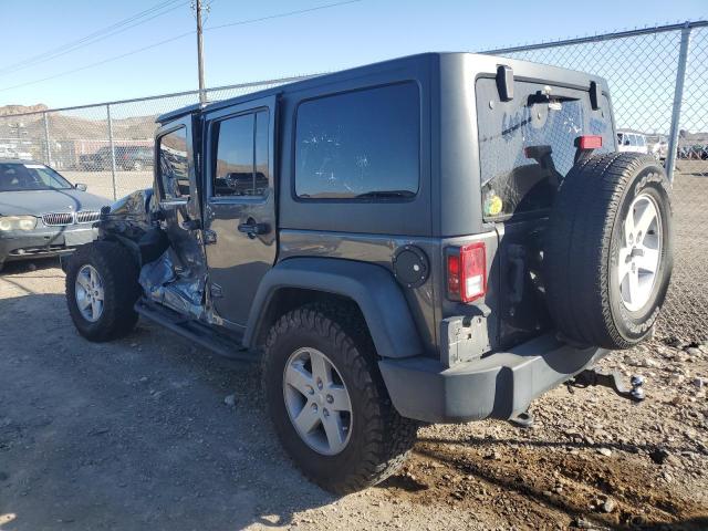 1C4BJWDG1JL807952 - 2018 JEEP WRANGLER U SPORT GRAY photo 2